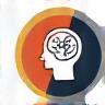 A stylized icon representing expert knowledge transfer or guidance.